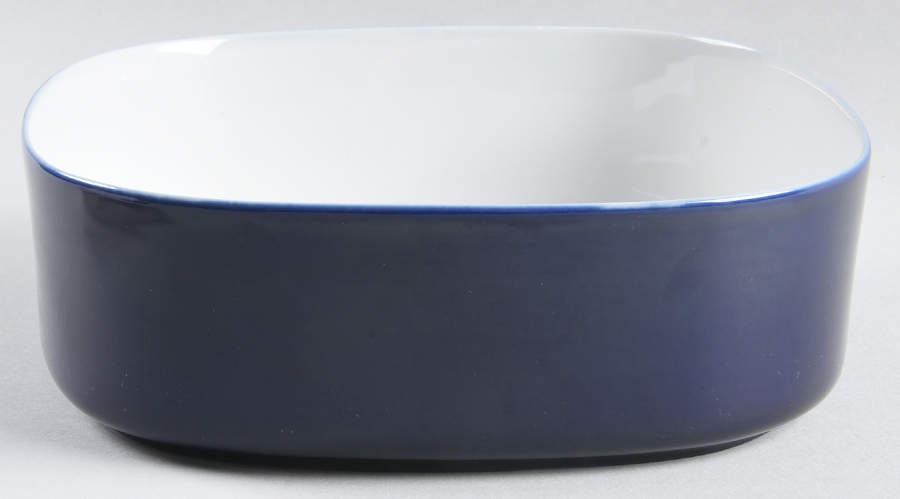 Transition Cobalt Blue 7" Square Vegetable Bowl by Block-1