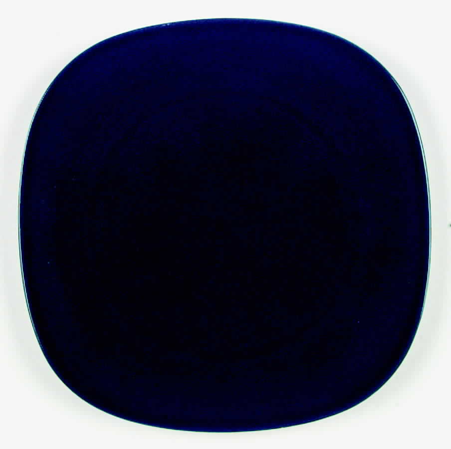 Transition Cobalt Blue Dinner Plate by Block-1