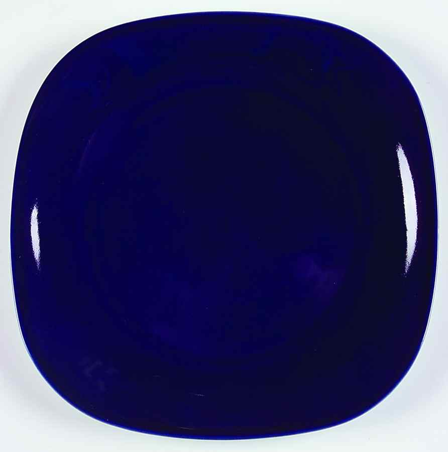 Transition Cobalt Blue Salad Plate by Block-1