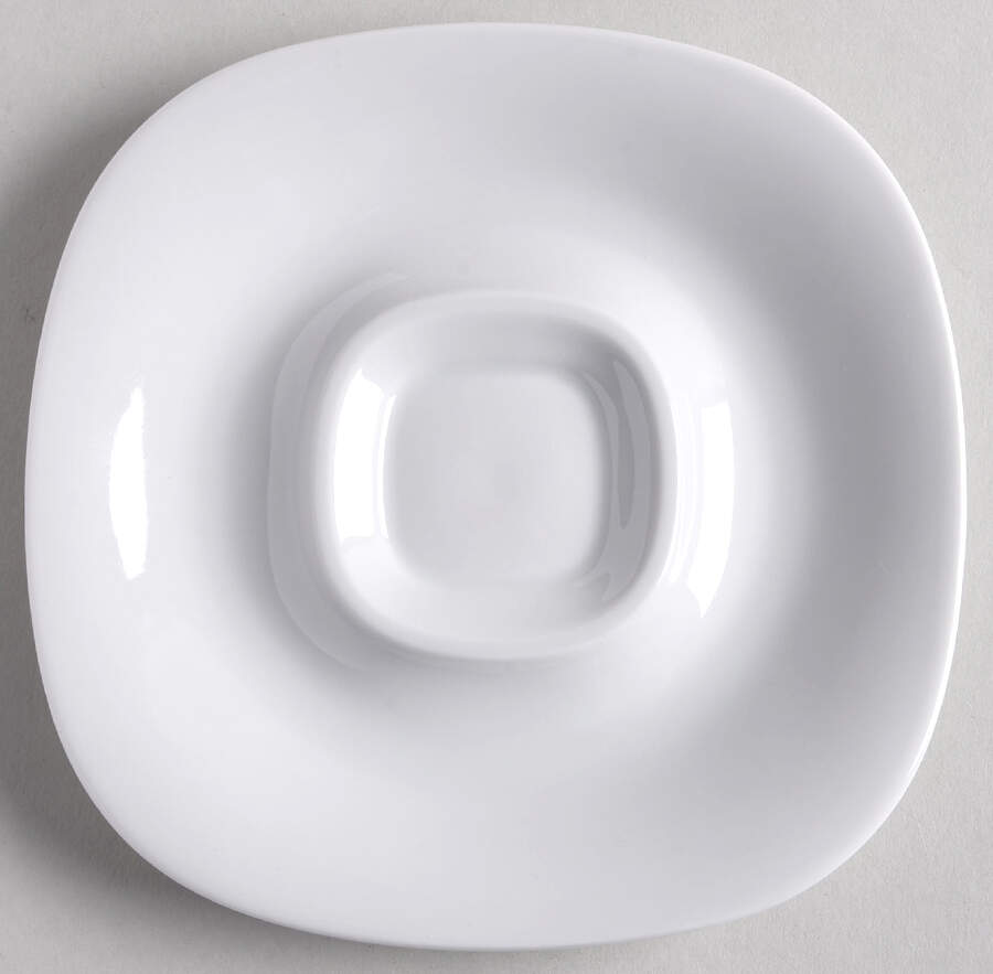 Transition White Saucer by Block-1