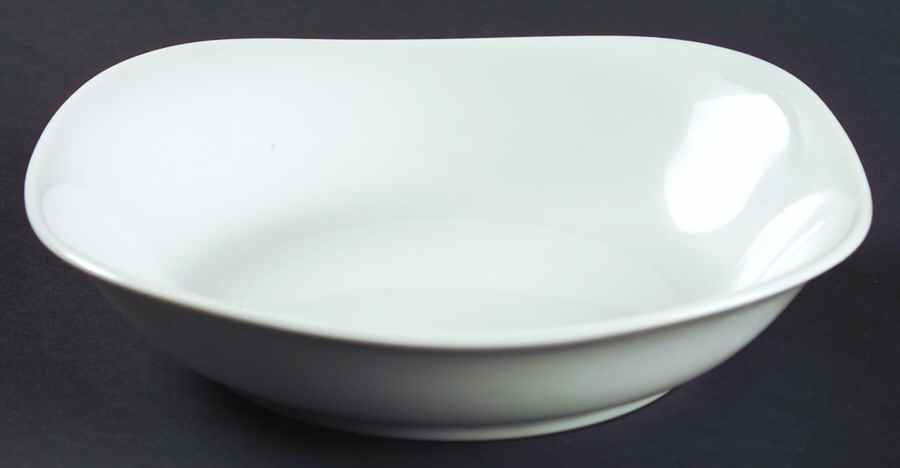 Transition White Fruit/Dessert (Sauce) Bowl by Block-1
