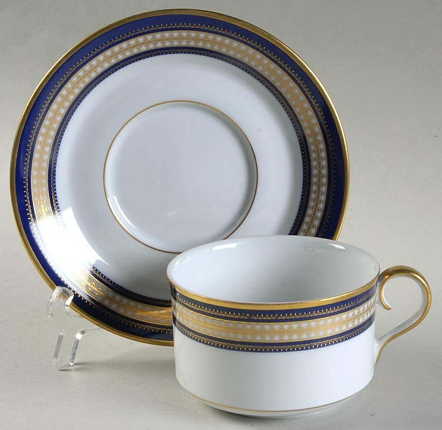 Troia Flat Cup & Saucer Set by Block-1