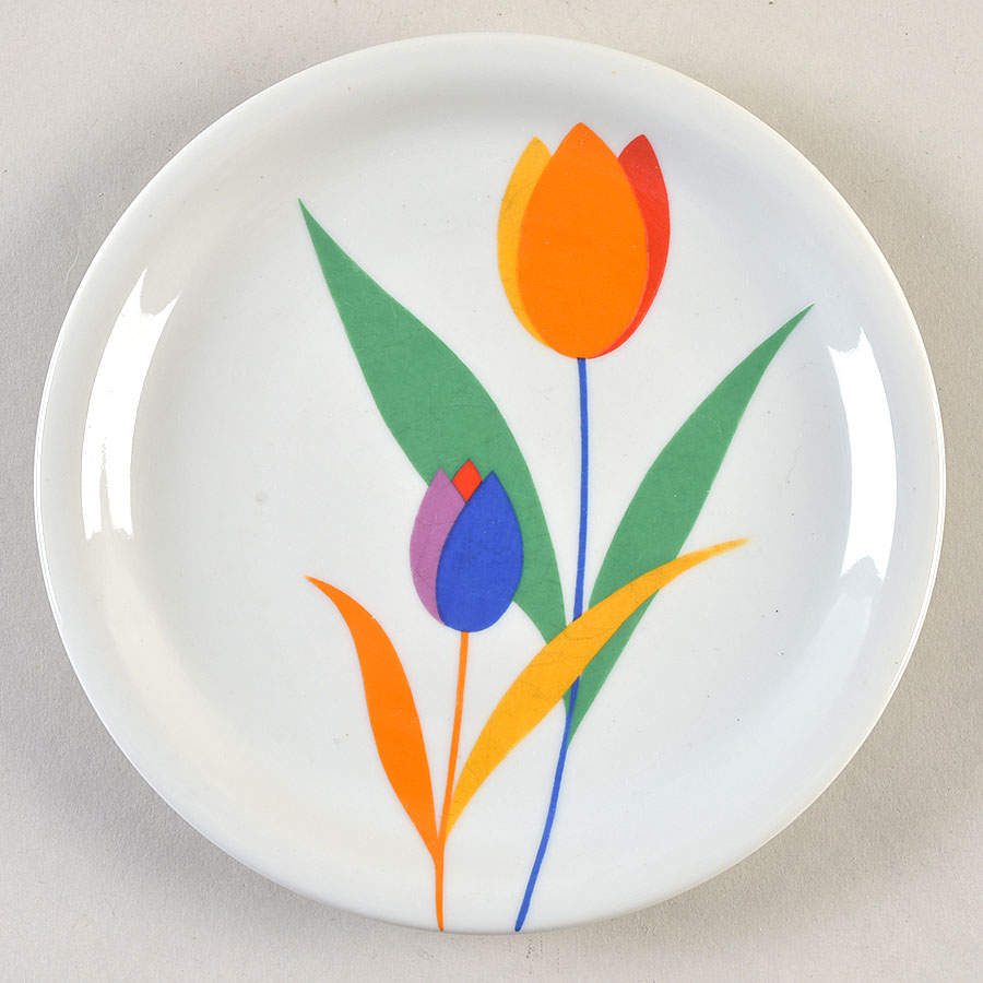 Tulip Time Bread & Butter Plate by Block-1