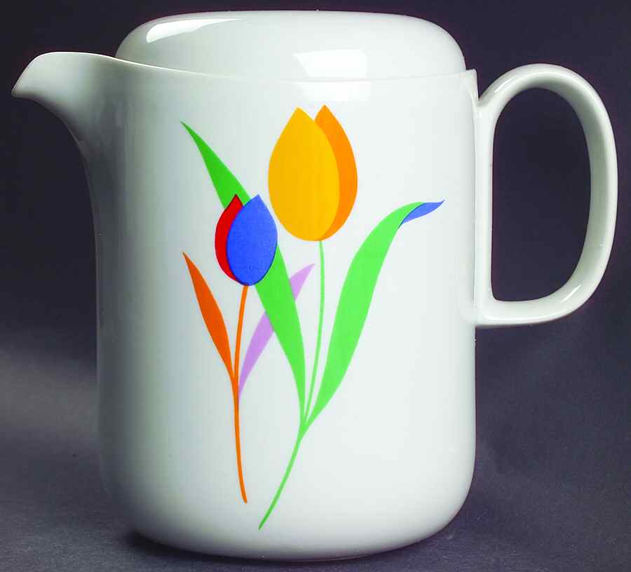 Tulip Time Coffee Pot & Lid by Block-1