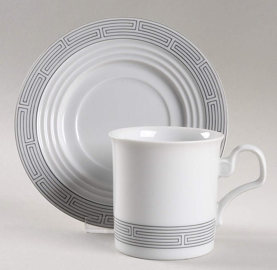 Ulysses Flat Cup & Saucer Set by Block-1
