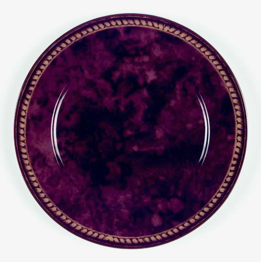 Vintage Amber Salad Plate by Block-1