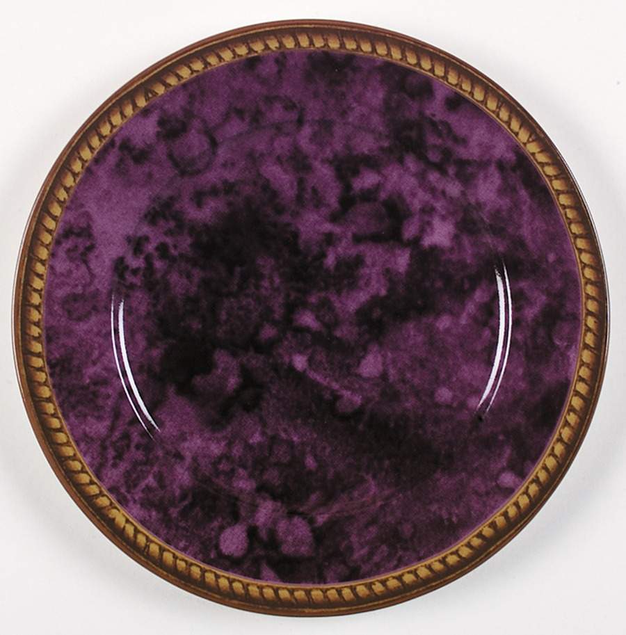 Vintage Amethyst Dessert/Pie Plate by Block-1