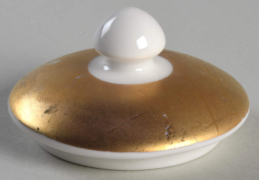 Vintage Gold Lid for Sugar Bowl by Block-1