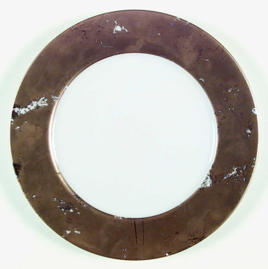Vintage Gold Dinner Plate by Block-1