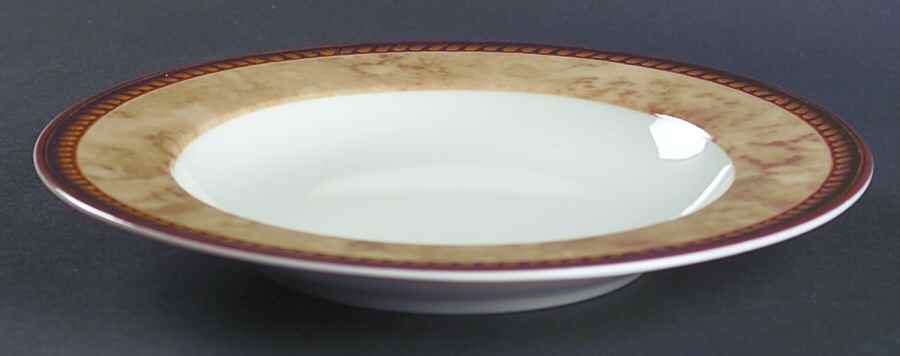 Vintage Pearl Large Rim Soup Bowl by Block-1