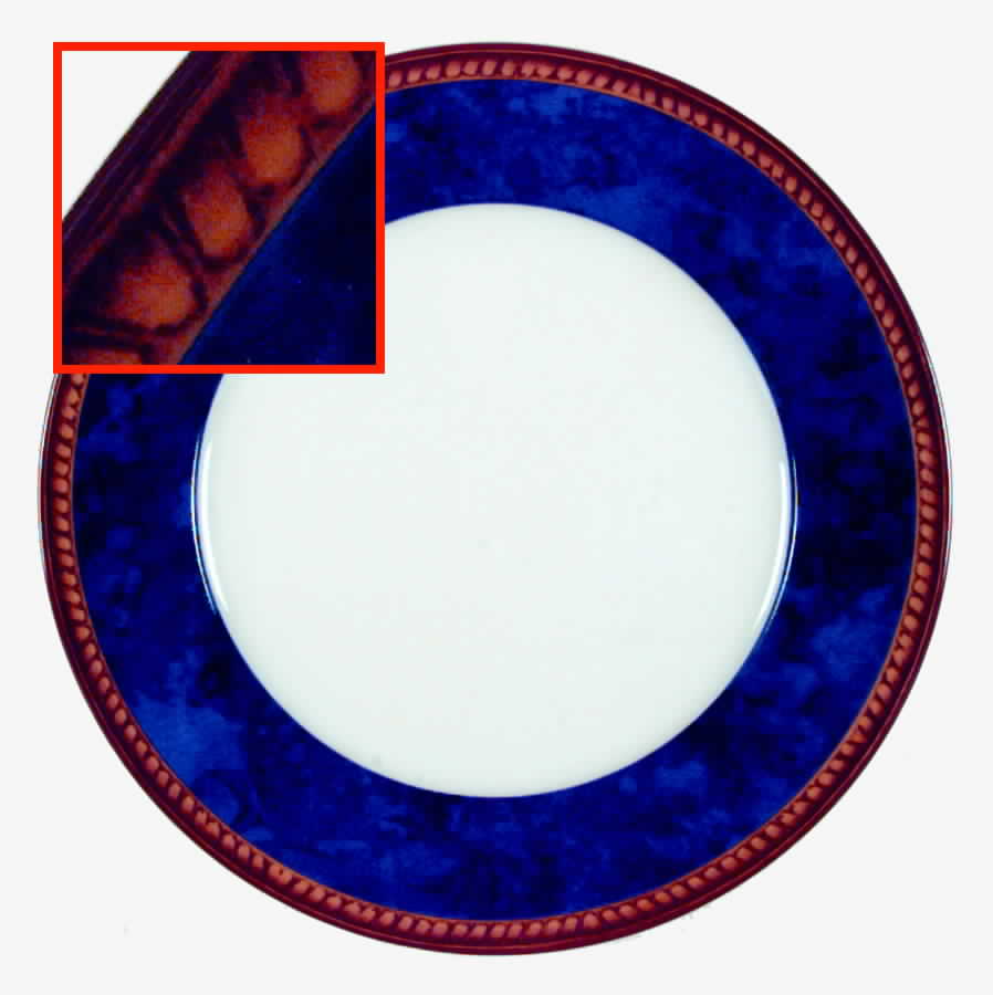 Vintage Sapphire Dinner Plate by Block-1