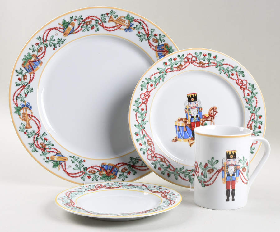 Whimsy Christmas 4 Piece Place Setting by Block-1