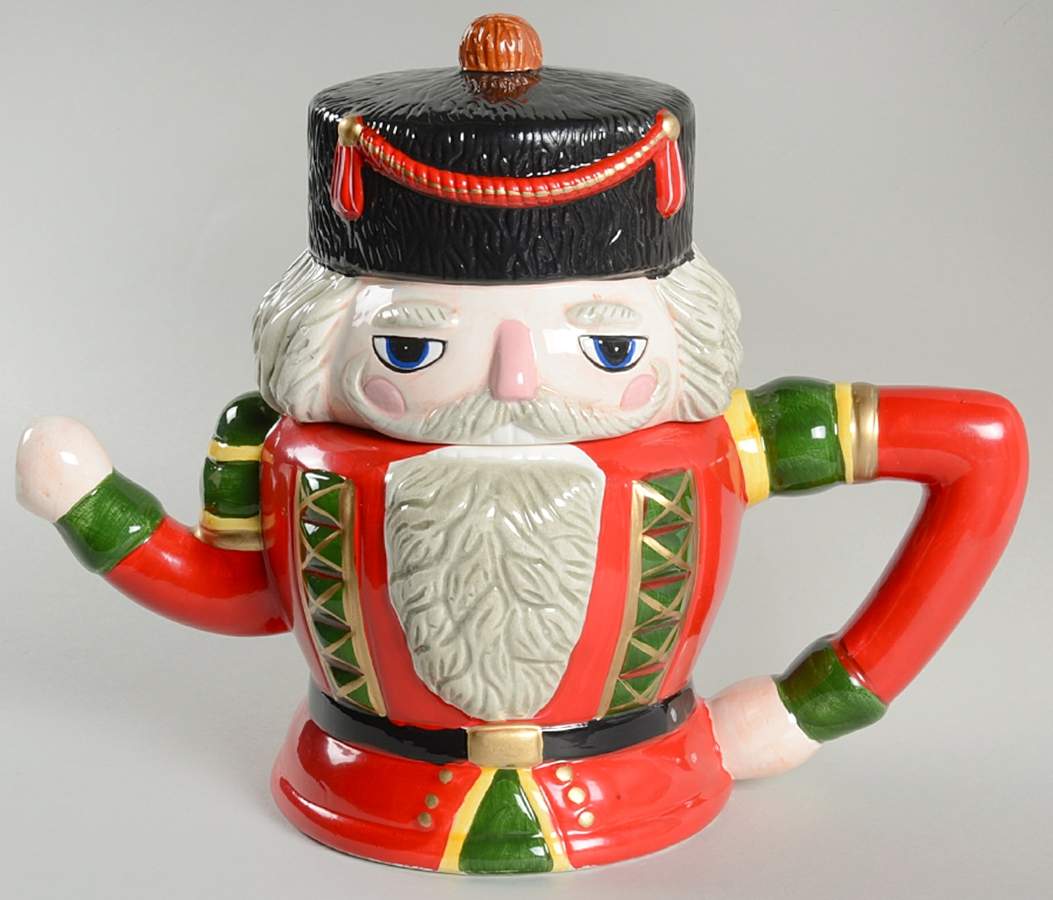Whimsy Christmas Figural Teapot & Lid by Block-1