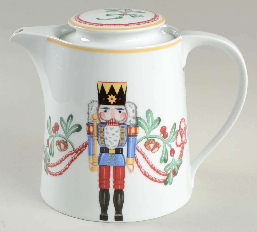 Whimsy Christmas Teapot & Lid by Block-1