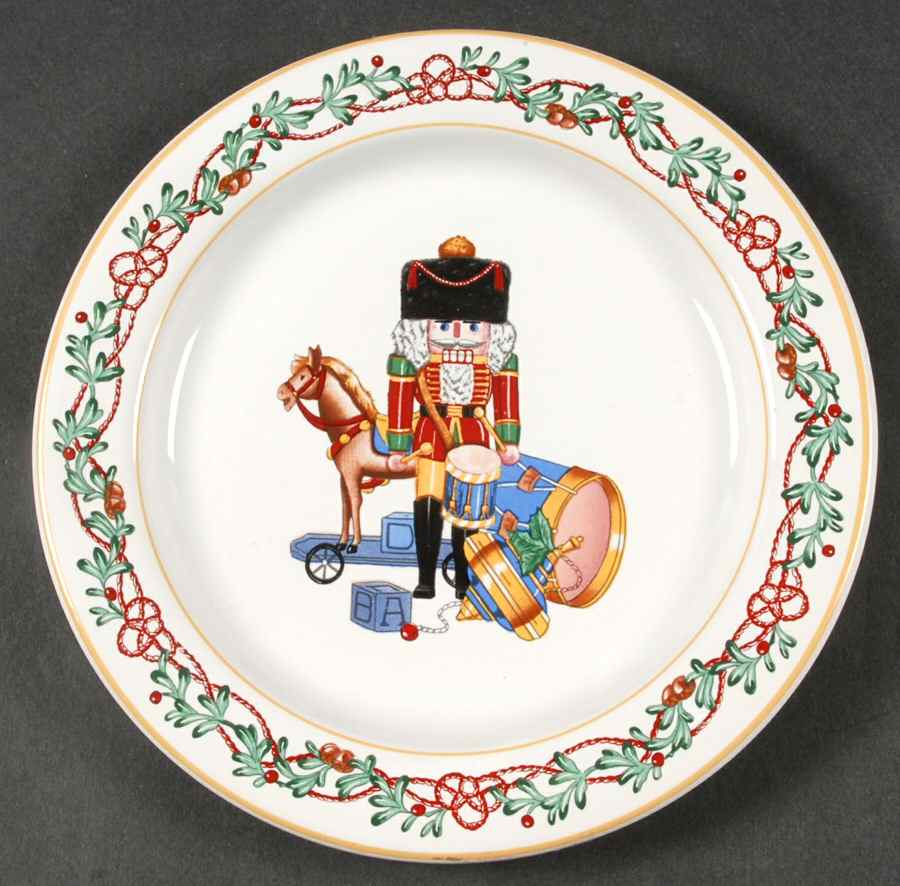 Whimsy Christmas Dessert/Pie Plate by Block-1