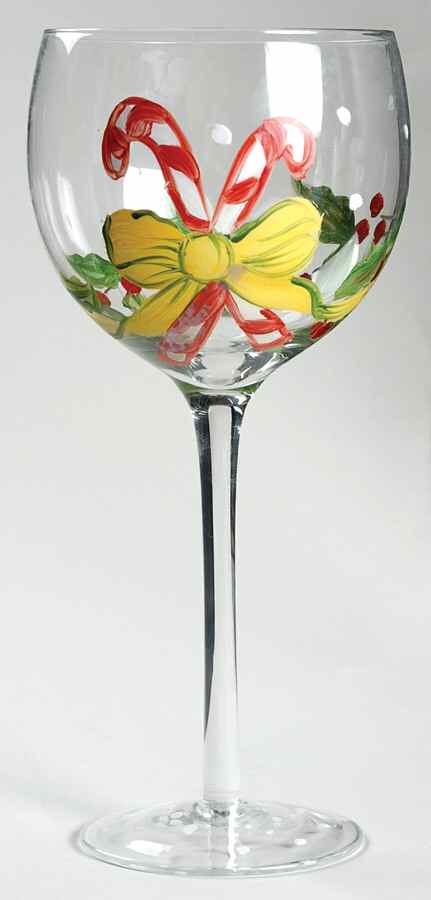 Whimsy Christmas 14 Oz Glassware Goblet by Block-1