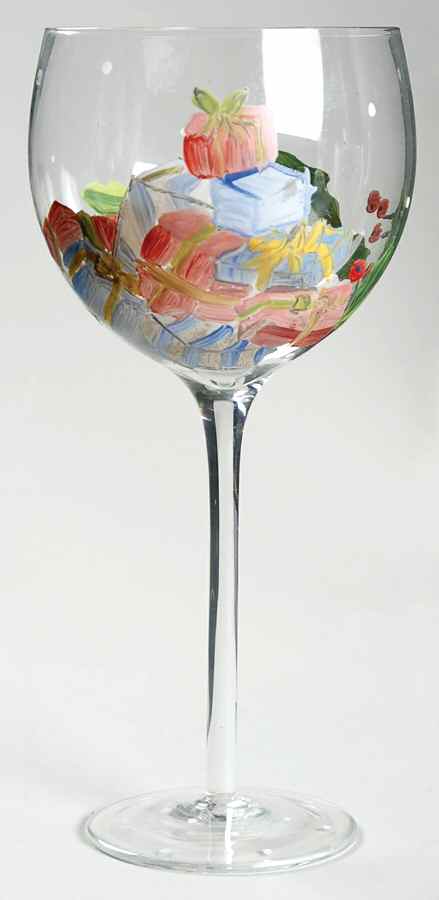 Whimsy Christmas 14 Oz Glassware Goblet by Block-1