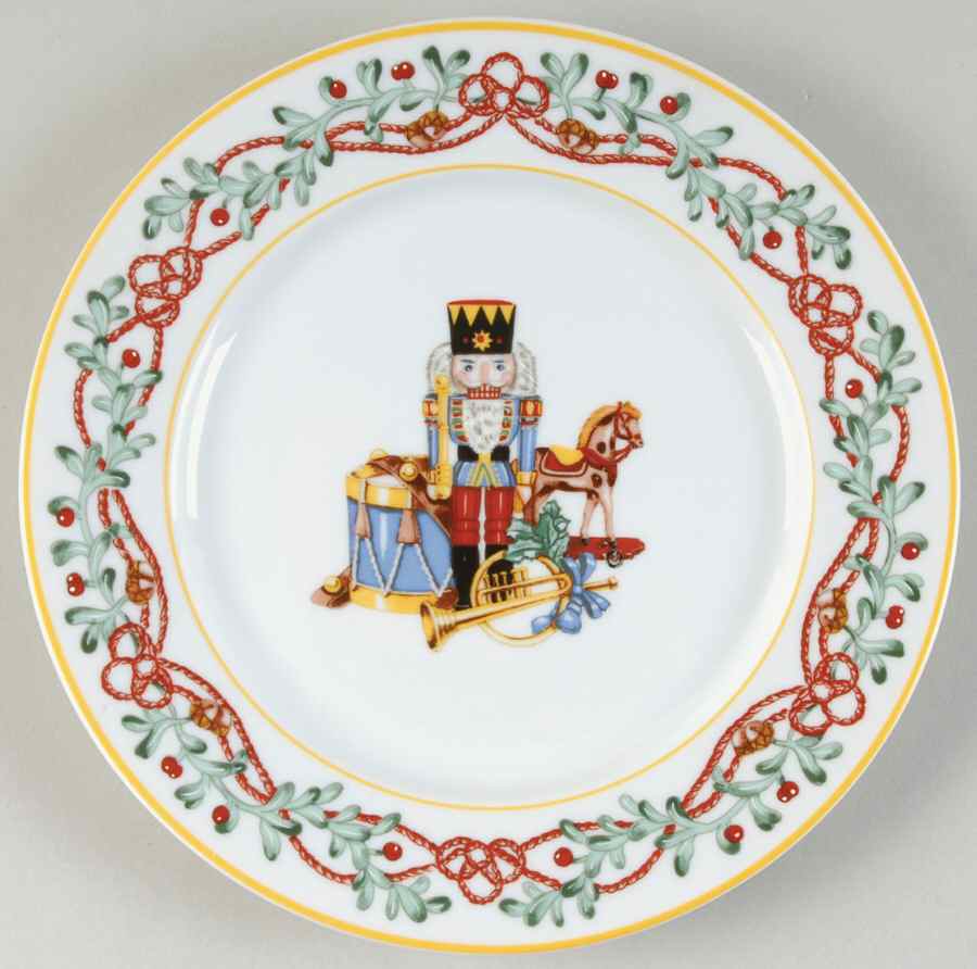 Whimsy Christmas Salad Plate by Block-1