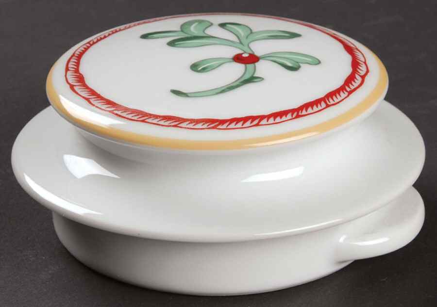 Whimsy Christmas Lid for Teapot by Block-1