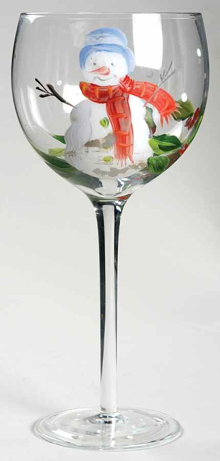 Whimsy Christmas 14 Oz Glassware Goblet by Block-1