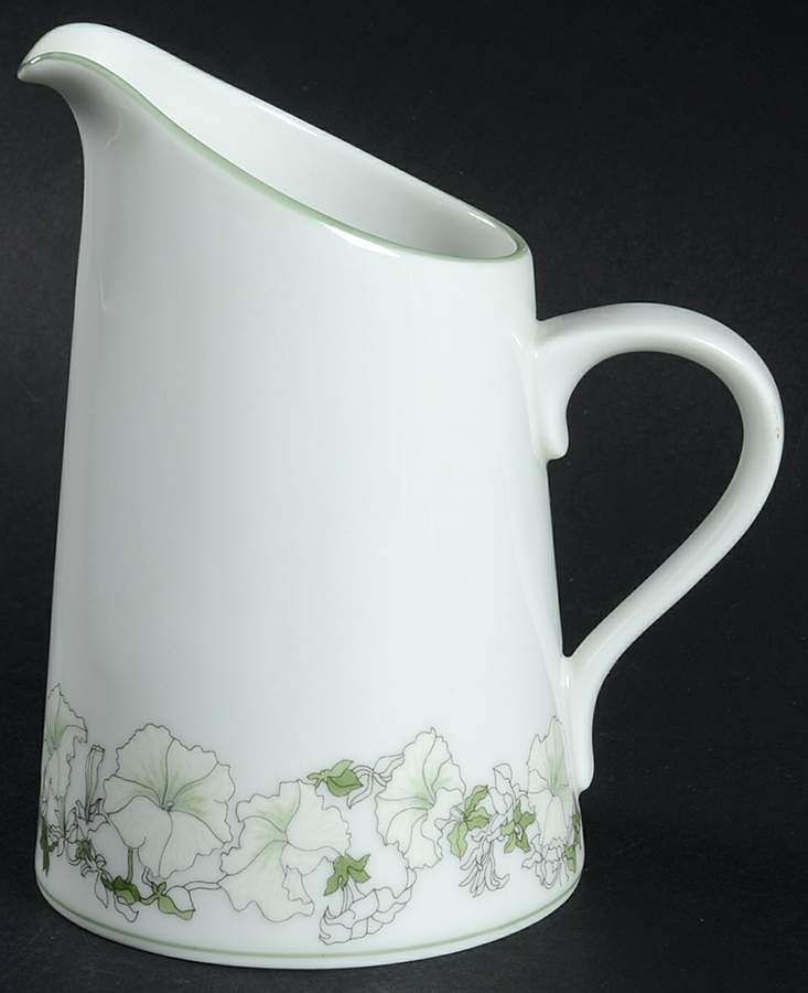 White Petunias Creamer by Block-1