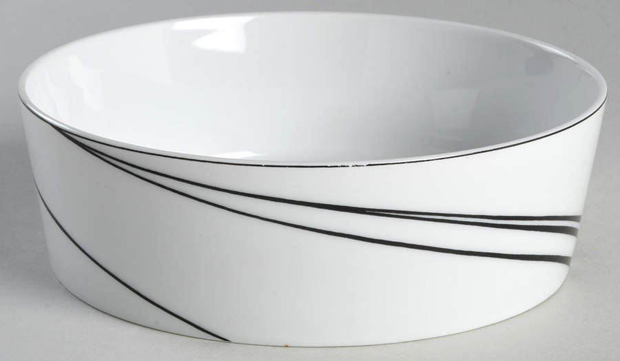 White Pearl Coupe Cereal Bowl by Block-1