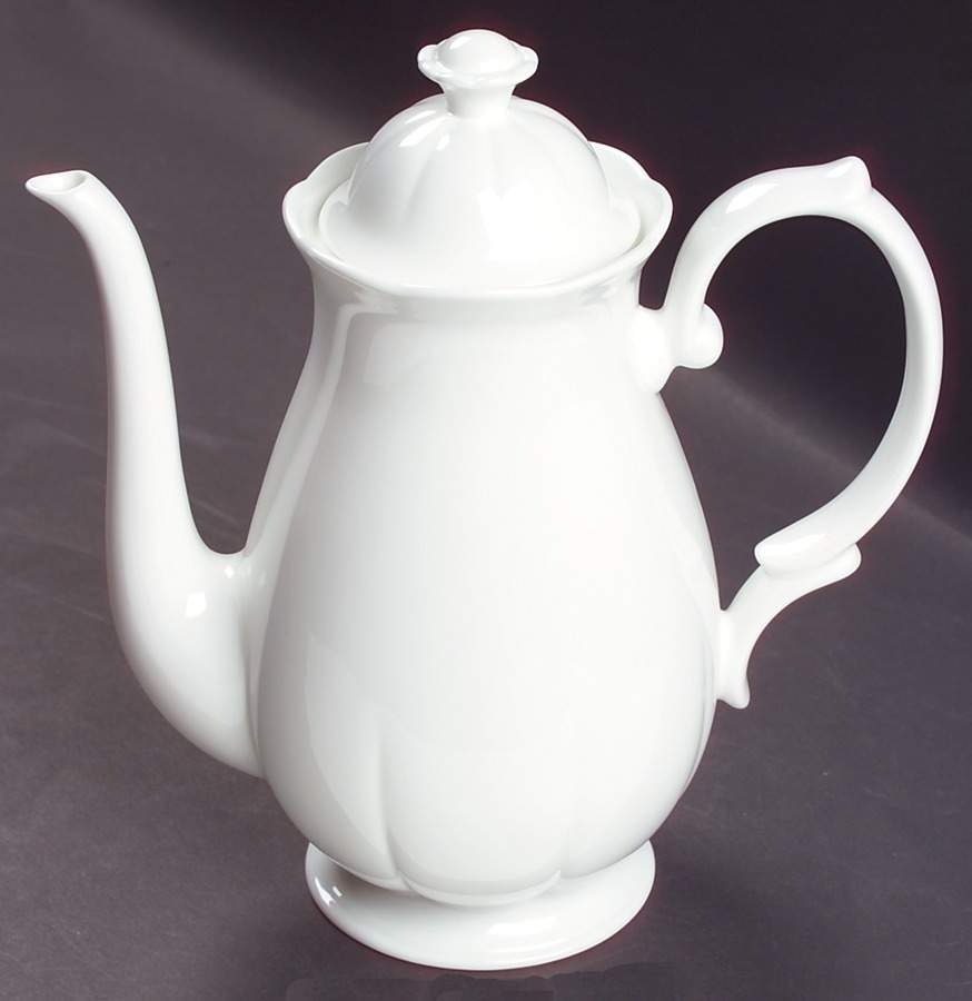 Windsor Bone Coffee Pot & Lid by Block-1