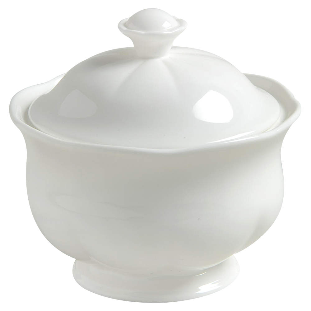 Windsor Bone Sugar Bowl & Lid by Block-1