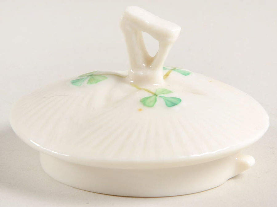 Harp Shamrock Lid for Teapot by Belleek Pottery (Ireland)-1