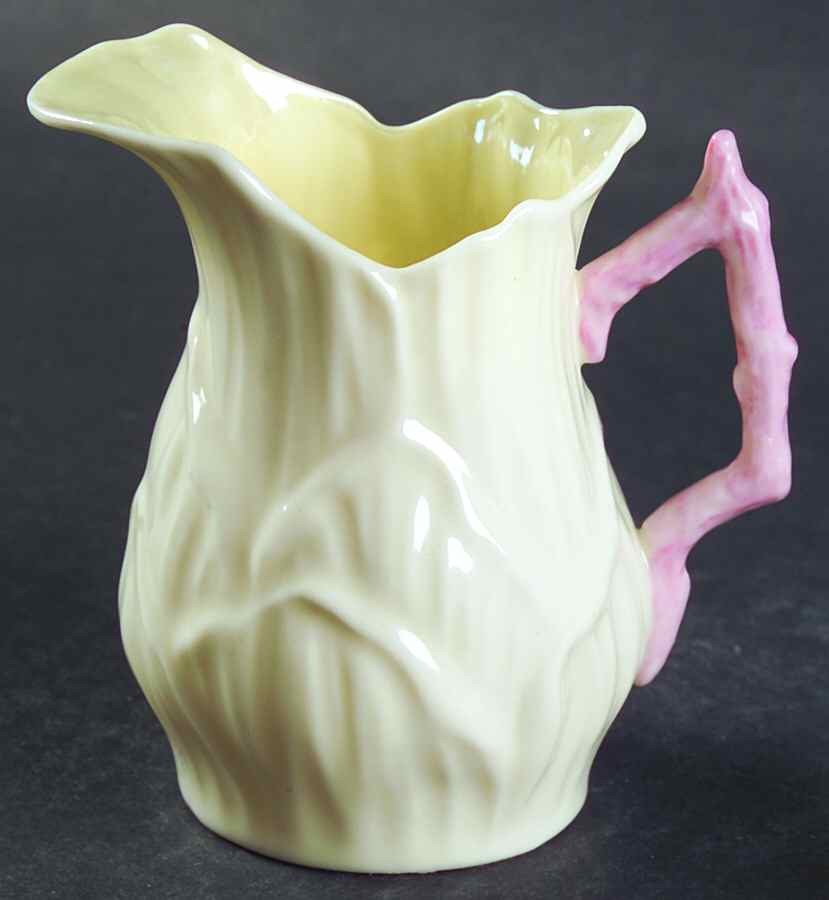 Lily Pink (Irish) Creamer by Belleek Pottery (Ireland)-1