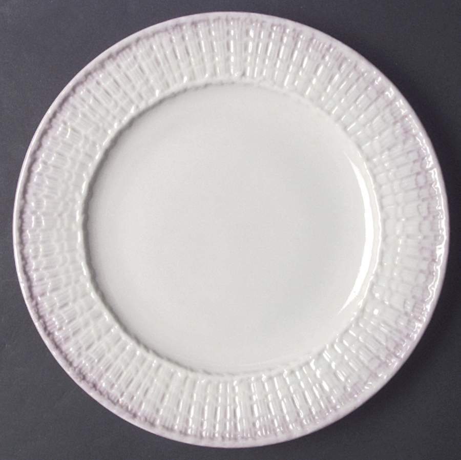 Limpet Pink (No Trim, Smooth) Dinner Plate by Belleek Pottery (Ireland)-1