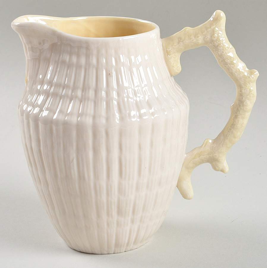 Limpet Yellow 16 Oz Pitcher by Belleek Pottery (Ireland)-1