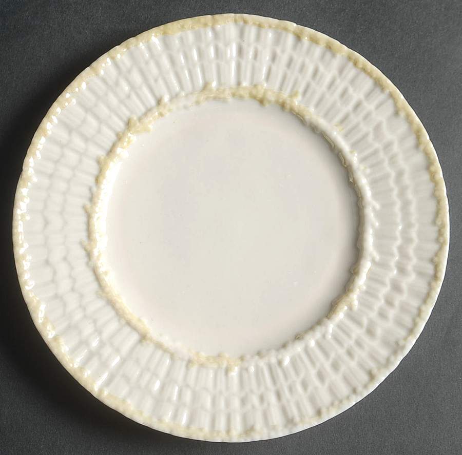 Limpet Yellow Bread & Butter Plate by Belleek Pottery (Ireland)-1