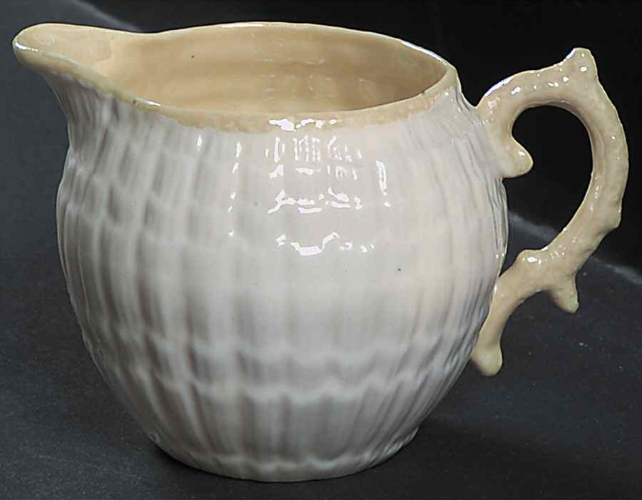Limpet Yellow Mini Creamer by Belleek Pottery (Ireland)-1