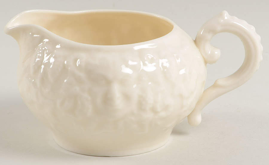 Mask (Irish) (No Lustre Accent) Mini Creamer by Belleek Pottery (Ireland)-1