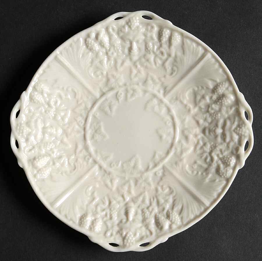 Mask (Irish) (No Lustre Accent) Bread & Butter Plate by Belleek Pottery (Ireland)-1