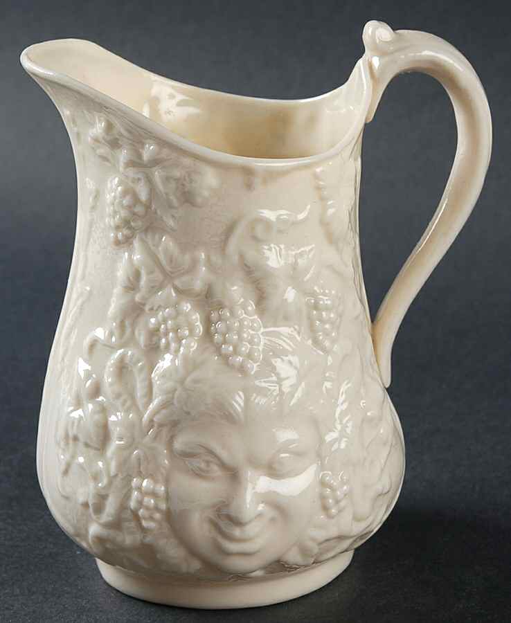 Mask (Irish) (No Lustre Accent) Creamer by Belleek Pottery (Ireland)-1