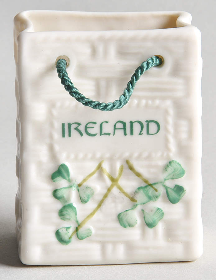 Belleek Christmas Ornament Ireland Shopping Bag - Boxed by Belleek Pottery (Ireland)-1