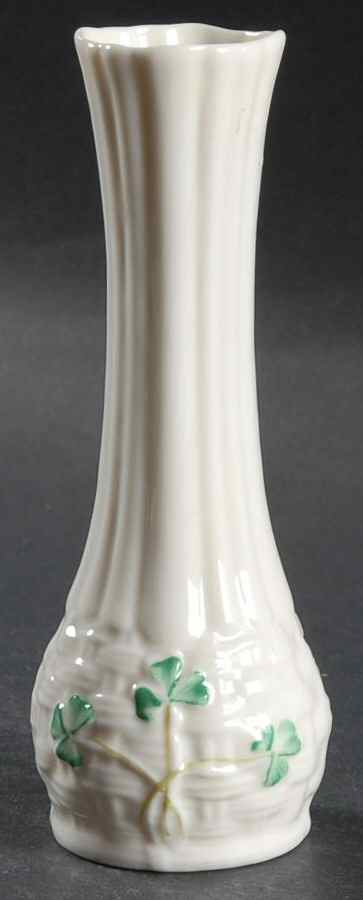 Shamrock 5" Sligo Vase by Belleek Pottery (Ireland)-1