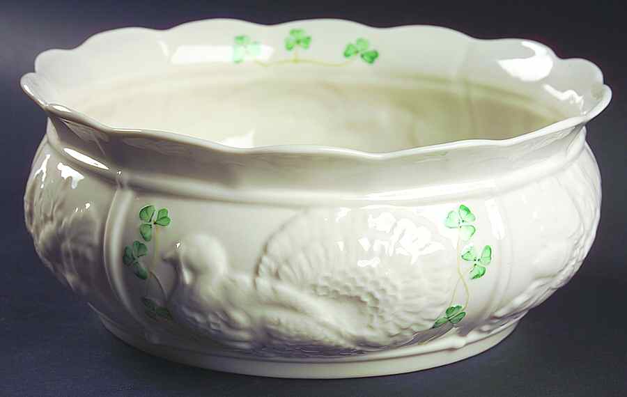 Shamrock Centerpiece by Belleek Pottery (Ireland)-1