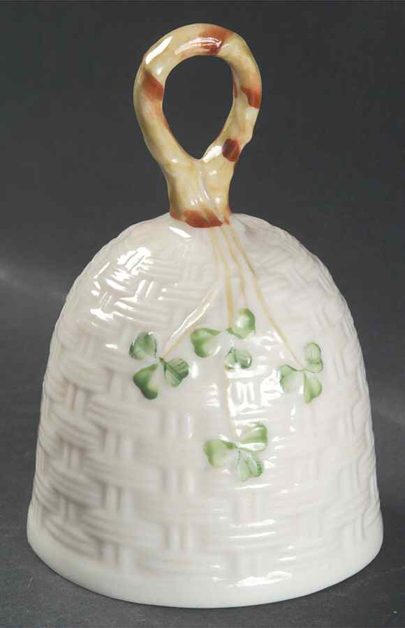 Shamrock Bell by Belleek Pottery (Ireland)-1