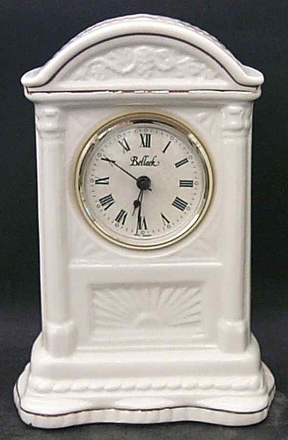 Clocks Large Desk Clock by Belleek Pottery (Ireland)-1
