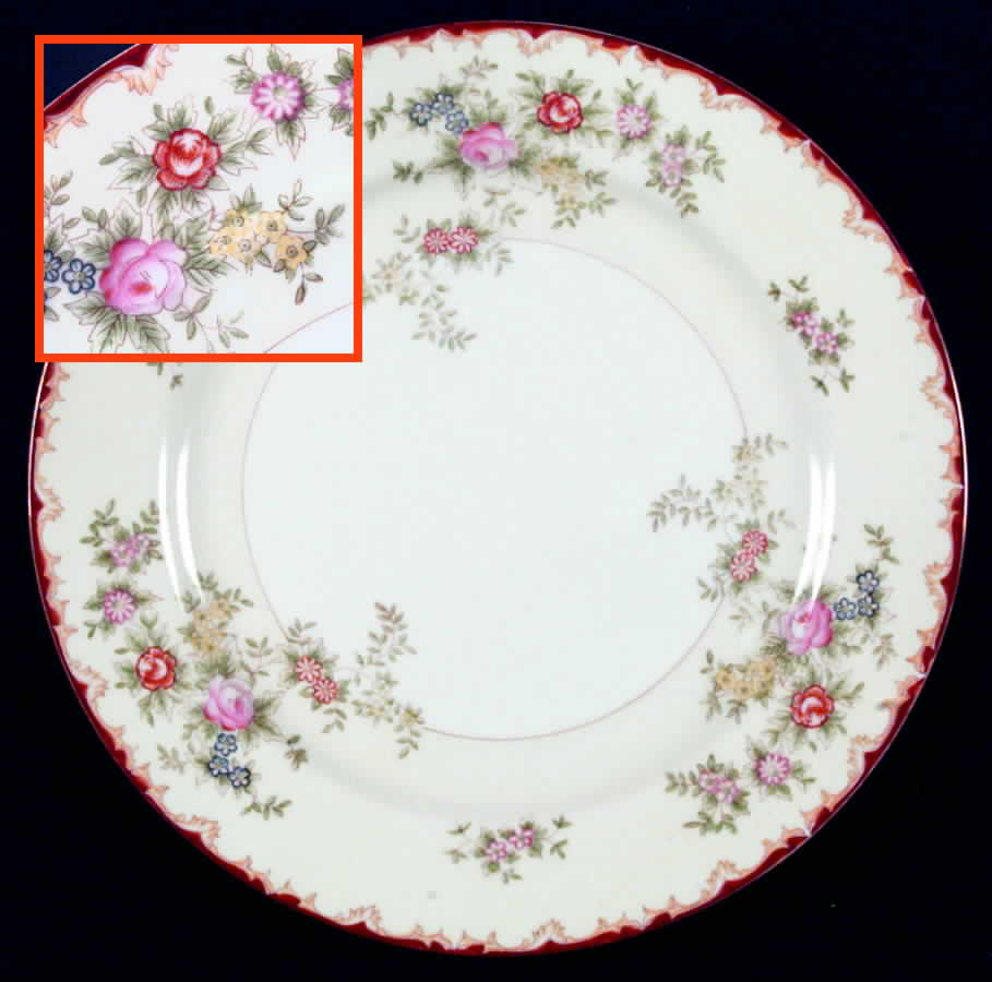 Anglesey Dinner Plate by Black Towers-1