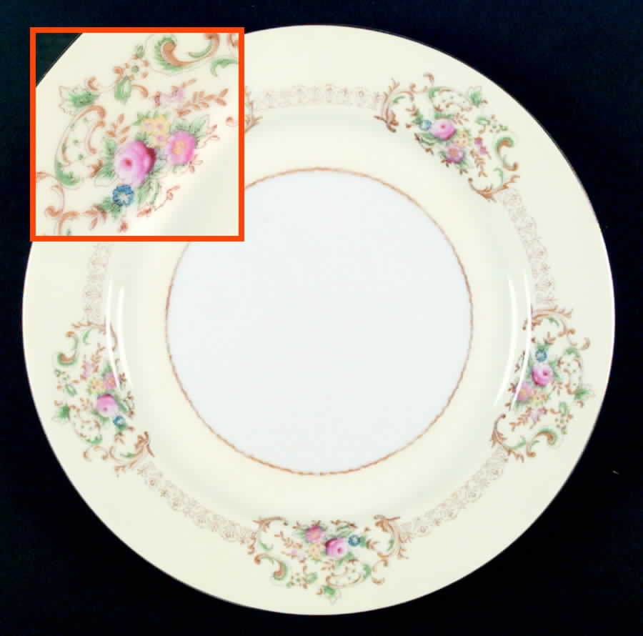Orleans Dinner Plate by Black Towers-1