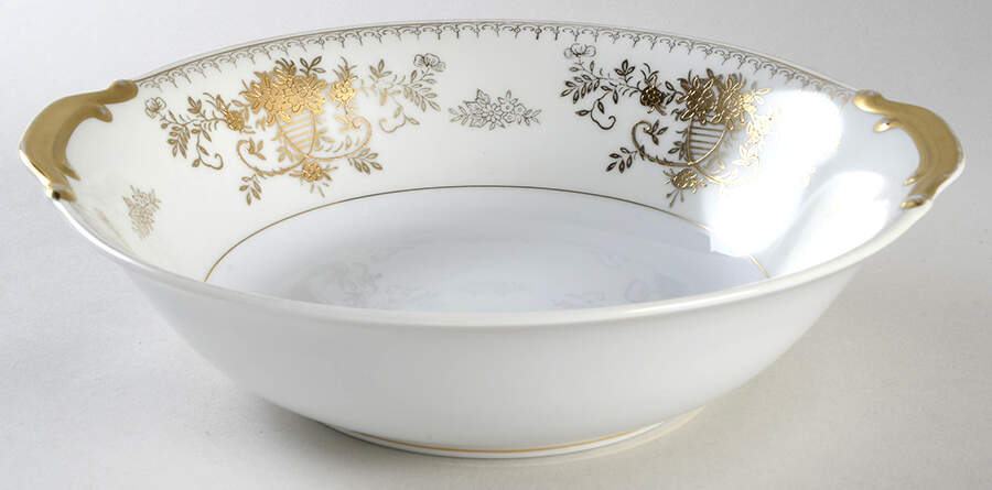 Windsor 10" Round Vegetable Bowl by Black Towers-1