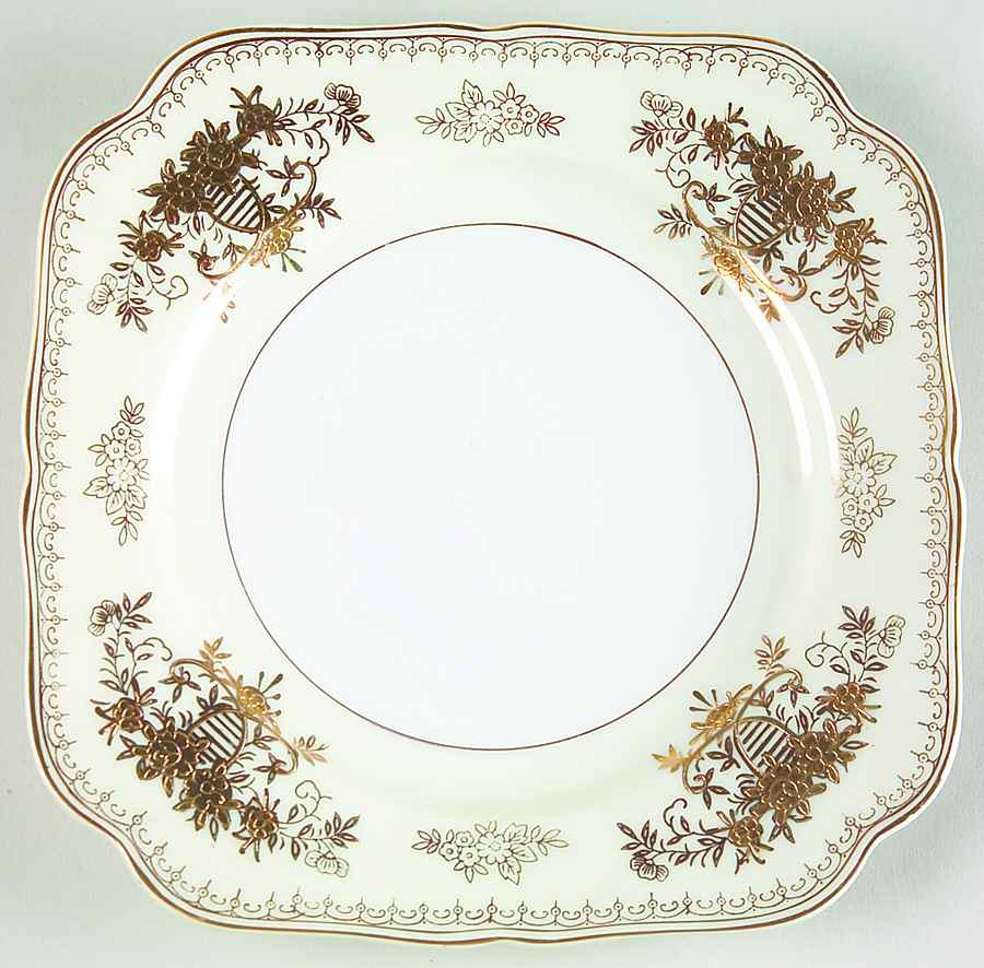 Windsor Square Salad Plate by Black Towers-1