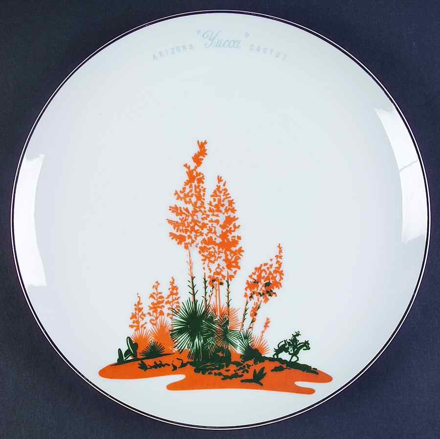 Arizona Cactus Dinner Plate by Blakely-1