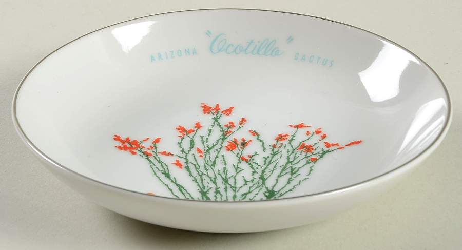 Arizona Cactus Fruit/Dessert (Sauce) Bowl by Blakely-1