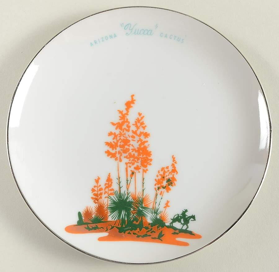 Arizona Cactus Bread & Butter Plate by Blakely-1
