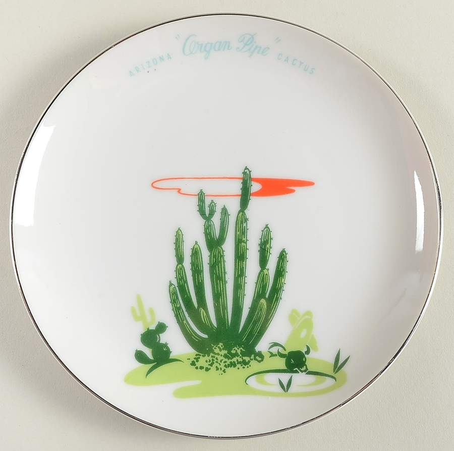 Arizona Cactus Bread & Butter Plate by Blakely-1